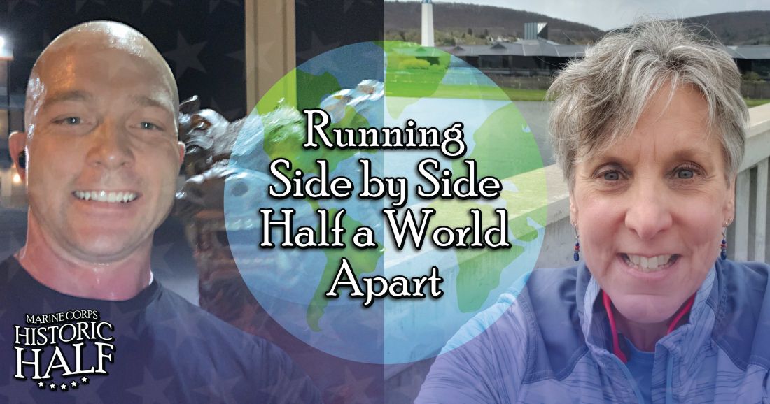 Image for Running Side by Side Half a World Apart