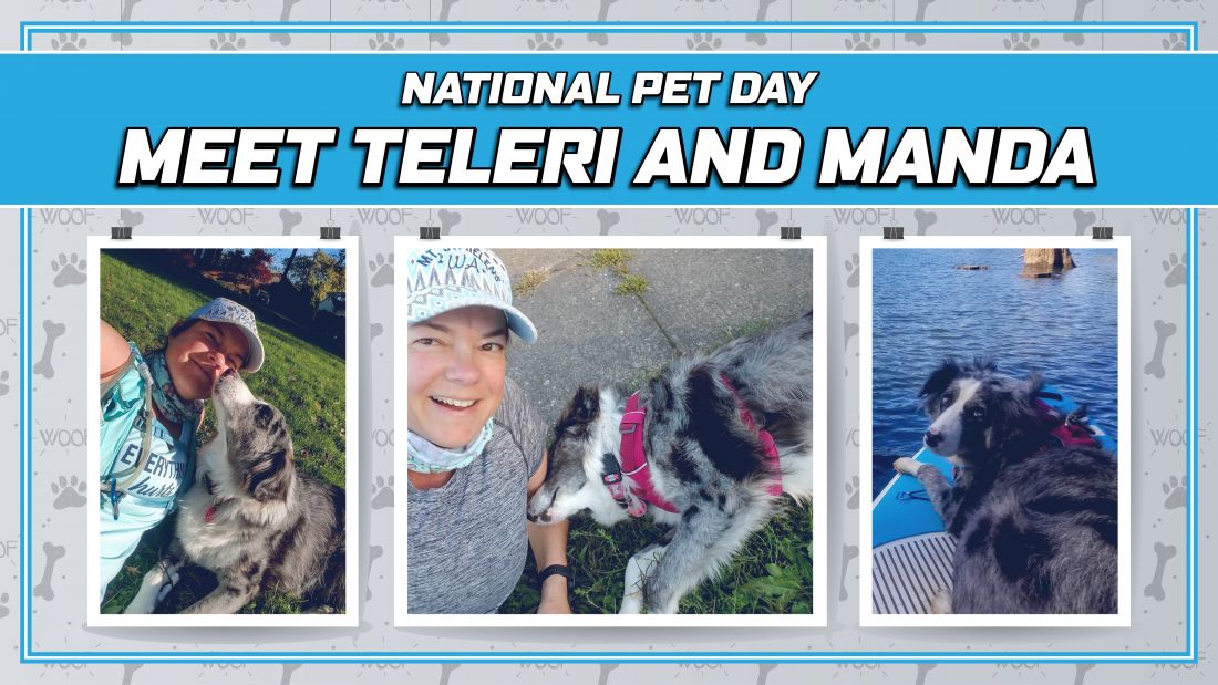 Image for National Pet Day Profile of Teleri and Manda Lorian