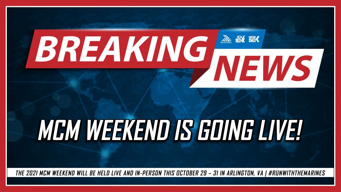 Image for Announcing Live MCM Weekend for 2021