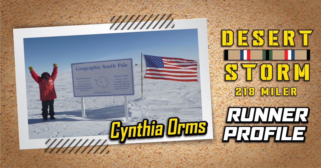 Image for ​Cynthia Orms – Running the Desert Storm 218 Miler in Antarctica