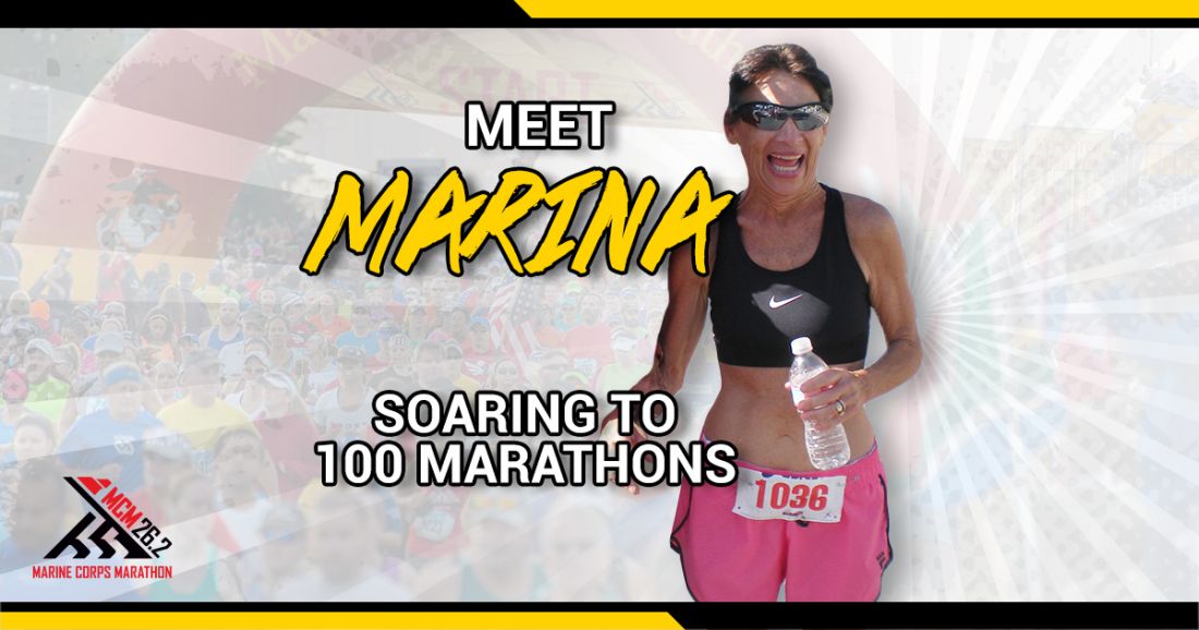 Image for Meet Marina: Soaring to 100 Marathons