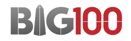 Logo for IHeart- Big100